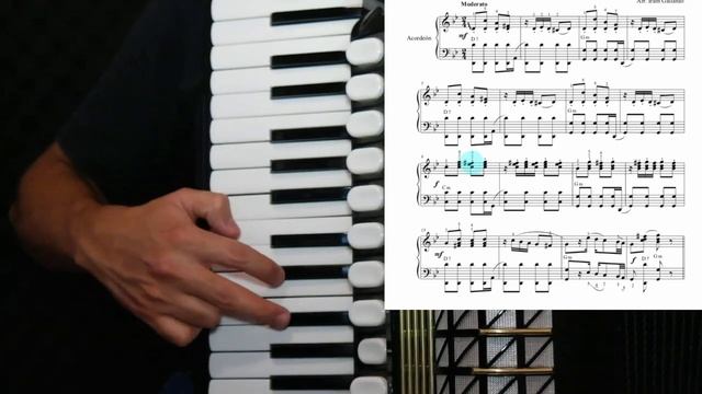 La Cumparsita - Tutorial (Acordeón Piano) смотреть онлайн