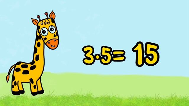 Таблиця множення на 2,3,4,5 смотреть онлайн
