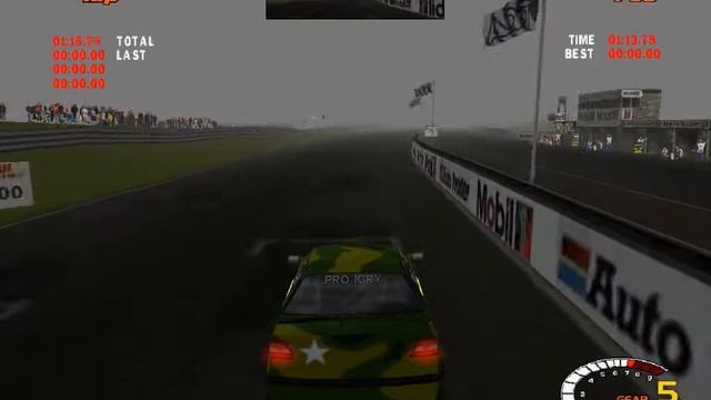 TOCA 2 Touring Cars: Volvo S40, Expert, 9 этап Thruxton 2 (17 и 18-й раунды) смотреть онлайн