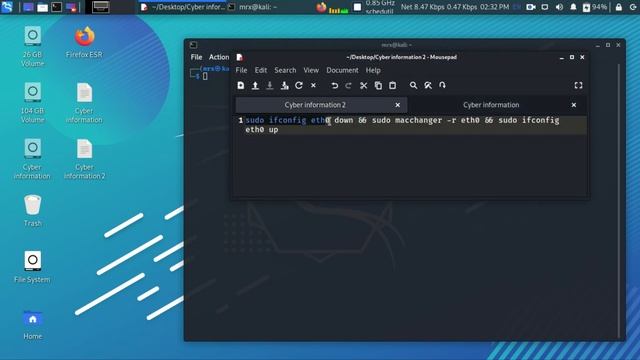 How to change mac address kali linux || Mac Address Change Problem Fix!inKaliLinuxPermission Denied смотреть онлайн