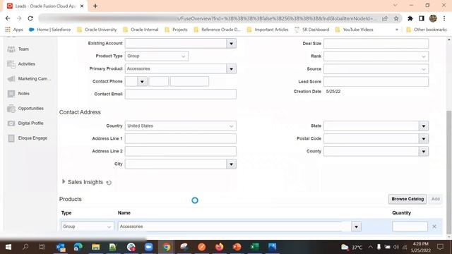 Overview of Leads and Opportunities in Oracle Fusion Sales Cloud | Lead to Opportunity Cycle смотреть онлайн