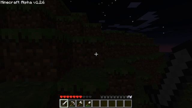 Выживание в альфа версии MINECRAFT - #5 Прогулка по миру [alpha 1.2.6] смотреть онлайн