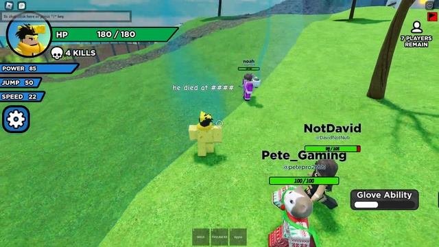Playing Slap Royale with friends and fans for 1k subscriber speacial! (Slap Battles Roblox) смотреть онлайн