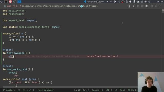Explaining Rust Analyzer 18: Token Trees as Macro Expansion Interface смотреть онлайн
