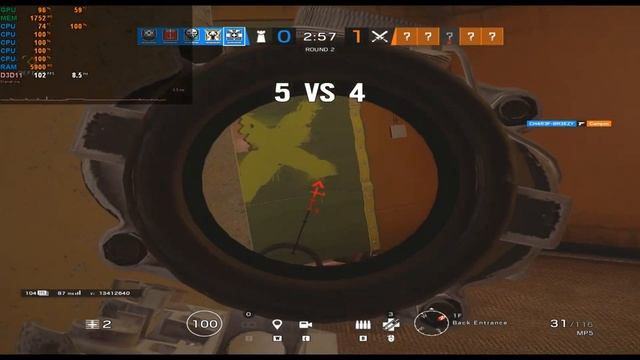 [RAINBOW SIX SIEGE] GTX 750TI + I5 2500 l LOW l FPS TEST I 2021 смотреть онлайн