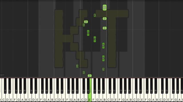 Get Stick Bugged [Bee Swarm Simulator] - Easy Mode [Piano Tutorial] (Synthesia) смотреть онлайн