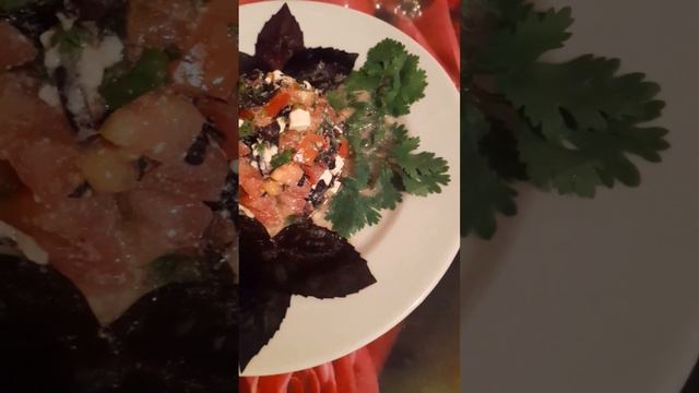 ДЙЗАЙН БЛЮДА...САЛАТ..БАЗИЛИК..🥗🥗🥗🥗 смотреть онлайн