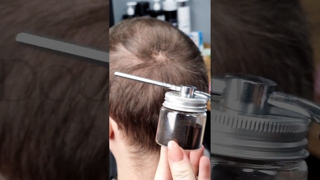 РАСПЫЛИТЕЛЬ Sevich поможет удобнее нанести загуститель на волосы! #hair #shorts #волосы #лысый смотреть онлайн