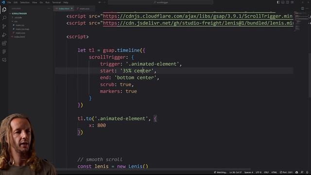 Mastering Scroll Animations with GSAP ScrollTrigger смотреть онлайн