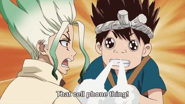 Dr Stone | Making A Phone In Stone World