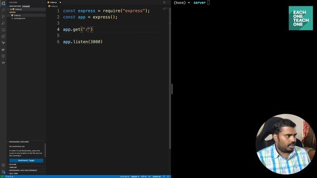 Creating Node App to Dockerize | Each One Teach One смотреть онлайн