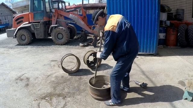 NEO-S200 переобуть а резину газ-66 №3 смотреть онлайн