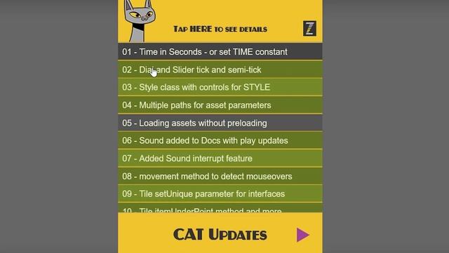 ZIM Cat - new version JavaScript Canvas framework to code creativity! смотреть онлайн