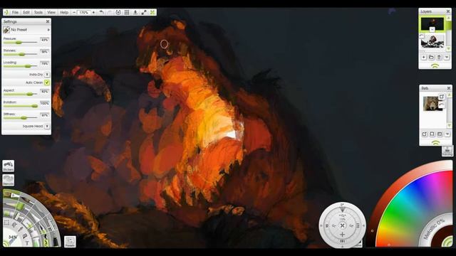 Цифровая Живопись Artrage "Отдавай Наше Солнышко!" Digital Painting смотреть онлайн