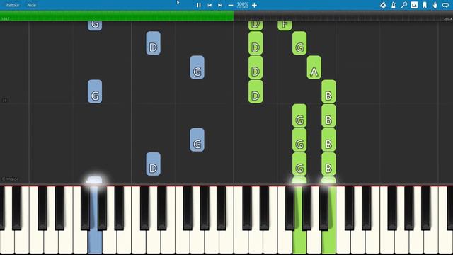 piano tutorial "HONOR TO US ALL" from Mulan, Disney, 1998, with free sheet music (pdf) смотреть онлайн