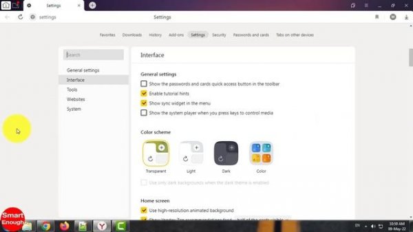 How to disable Open Yandex Browser at Windows Startup?