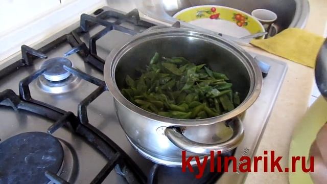 Салаты Рецепты Кулинария. Спаржевая фасоль рецепт. Блюдо из стручковой фасоли рецепт на kylinarik.r смотреть онлайн