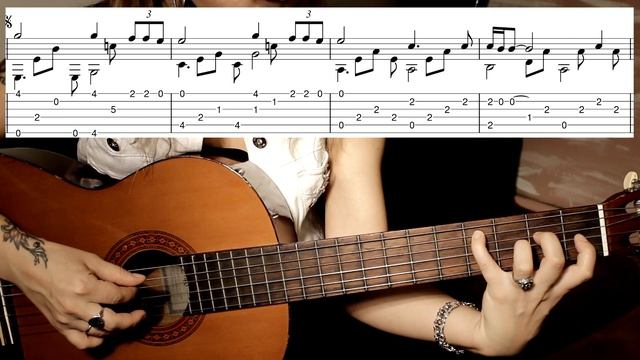 Nazareth - Love Hurts | На гитаре + разбор | fingerstyle смотреть онлайн