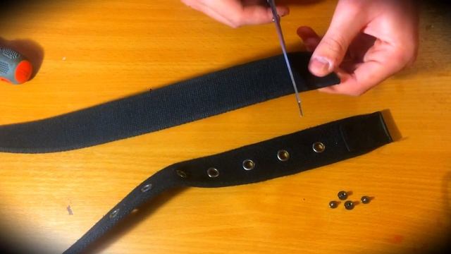 Как укоротить ремень для брюк#How to shorten the strap for trousers смотреть онлайн