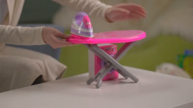 Игрушечный набор Утюг + гладильная доска+ стиральная машинка смотреть онлайн