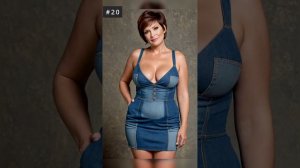 Natural Older Woman 😍 OVER 60 || Elegant Outfit