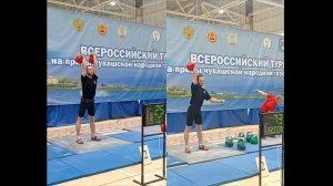 Выполнение КМС по гиревому спорту Двоеборье ВК 73кг (15.10.23)
