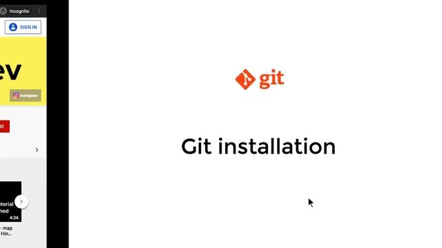 #2 How to install Git? | Hindi | The Indian Dev | First Git command смотреть онлайн