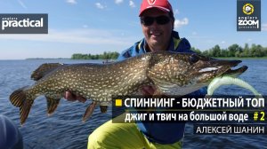 Спиннинг-бюджетный ТОП. Джиг и твич на большой воде. Алексей шанин
