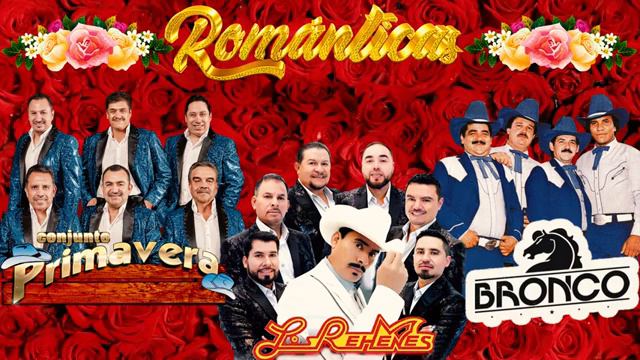 Gruperas Viejitas Mix 70s 80s 90s - Grupo Bronco, Temerarios, Rehenes, Conjunto Primavera