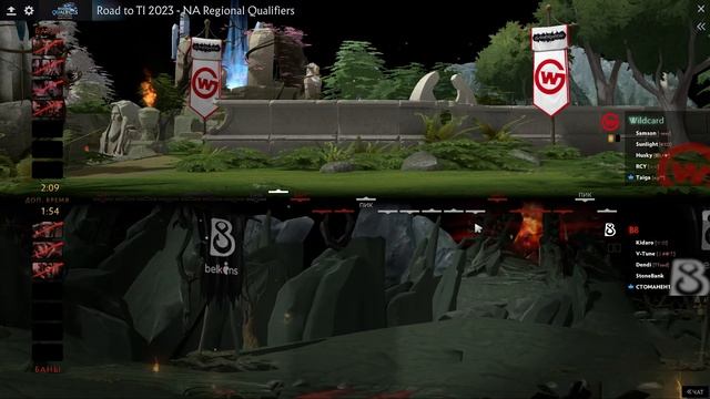 B8 vs. Wildcard Gaming - The International 2023 - North America Qualifier BO3 @4liver смотреть онлайн