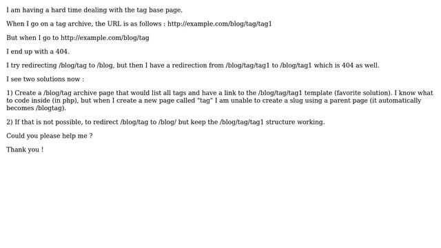 Wordpress: Tag archive page not working смотреть онлайн