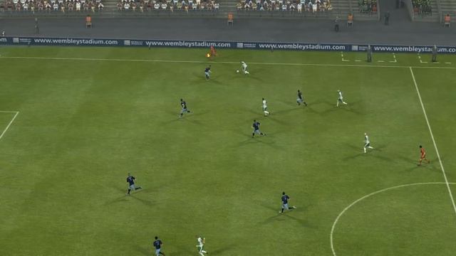 PES 2012. Пример игры в обороне. смотреть онлайн