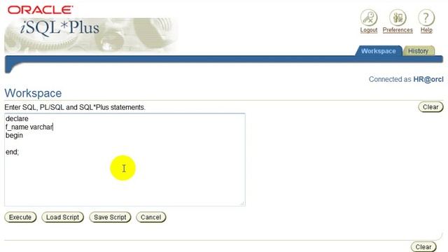 Oracle 10g PL SQL Class 1-Introduction смотреть онлайн