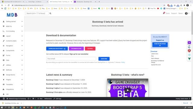 ASP.NET MVC WebApp + Bootstrap 5 смотреть онлайн