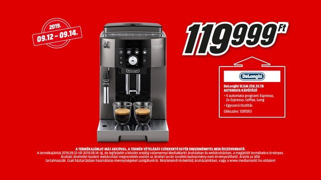 Indítsd a napot a MediaMarkttal! - DeLonghi ECAM 250 смотреть онлайн