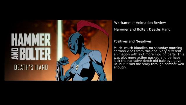 Warhammer Animation Review: Hammer and Bolter - Deaths Hand смотреть онлайн
