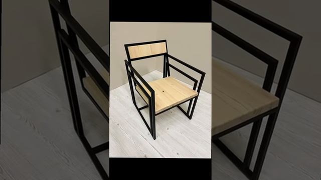 Стол и стул в стиле ЛОФТ смотреть онлайн