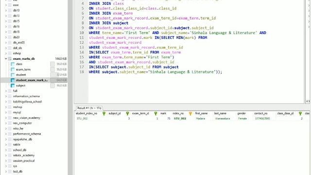 Database Task23|Use Sub Query|1st year |java institute |D Fernando |@dtecknow смотреть онлайн