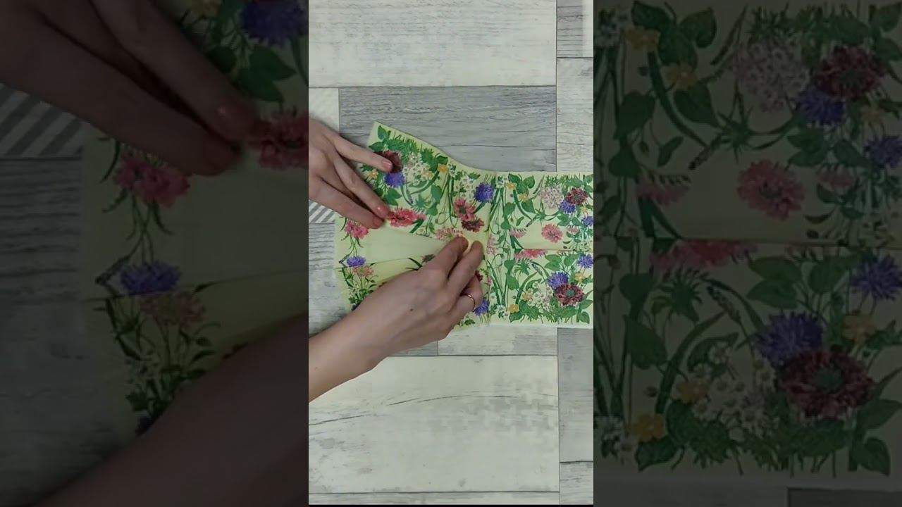 Как сложить салфетки в виде платья смотреть онлайн