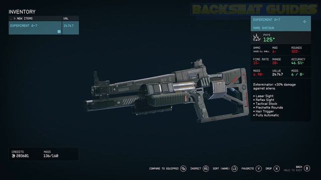 Starfield: Experimental A-7 Location | HIGHLY MISSABLE Unique Weapon смотреть онлайн