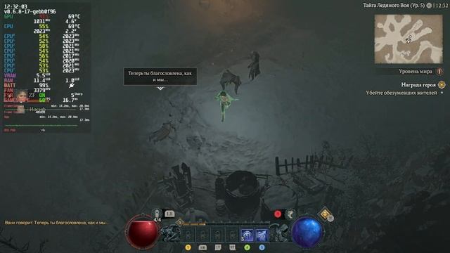 Diablo 4 on Steam Deck - low settings 60 FPS. Performance test смотреть онлайн