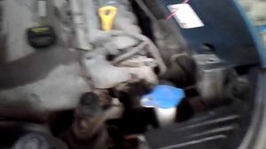 Киа Рио замены ролика натяжителя и ремня генератора Часть 3