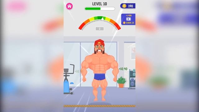 ЭВОЛЮЦИЯ КАЧКА, МАКСИМАЛЬНЫЙ УРОВЕНЬ! | Tough Muscle Man смотреть онлайн