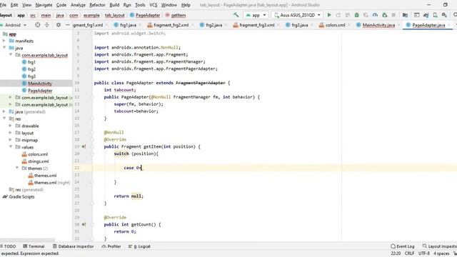 Tab Layout tutorial Part2 (JAVA) смотреть онлайн