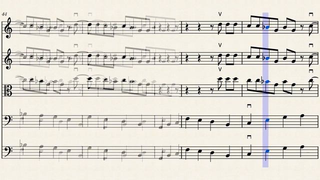 Boogie Blues. Music Score for String Orchestra. Play Along. www.sashaviolin.com смотреть онлайн