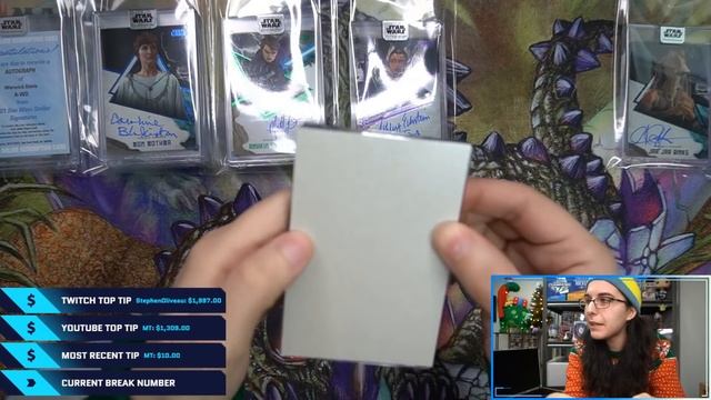PERSONAL BREAKS: 2021 Topps Star Wars Stellar Signatures Case Draft! смотреть онлайн