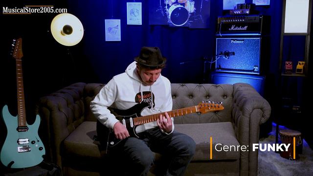 Ibanez AZ-2204 Prestige - Demo Sound Test