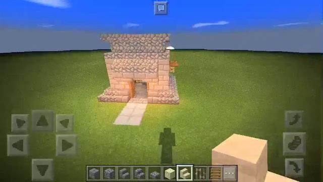 Постройки в майнкрафт ПЕ -||- Замок!!! смотреть онлайн