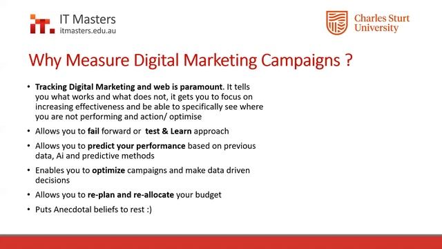 Free Short Course: Digital Marketing Analytics - Module 1 смотреть онлайн