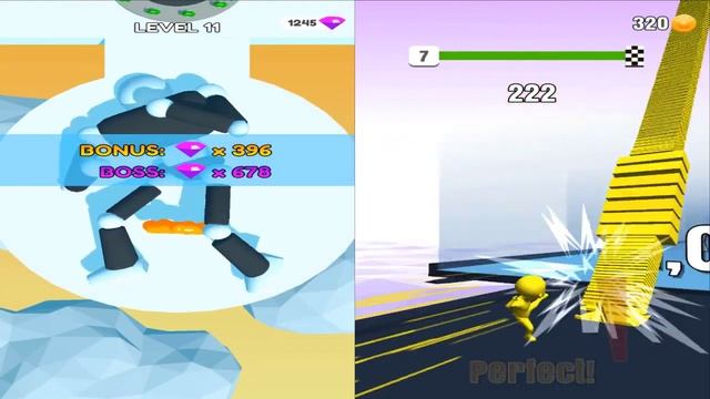 Satisfying Mobile Games 2023 - Tall Man Run, Stack Colors, Ball Merge Run, Marble Run 3D, A-Z Run.. смотреть онлайн